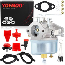 YOFMOO 632107 632107A 632378 632536 640084 640105 640299 Carburetor for Tecumseh HSK40 HSK50 HS50 HSSK40 HSSK50 HSSK55 LH195SA LH195SP OHSK110 OHSK120 OHSK125 3.5HP 4HP 5HP Adjustable