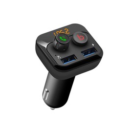 FM Modulator PNI Valentine F250 Bluetooth 5.0, MP3 Player, FM Transmitter, Micro SD Slot, Double USB Port, Fast Charging Mobile Devices, Super Bass Button