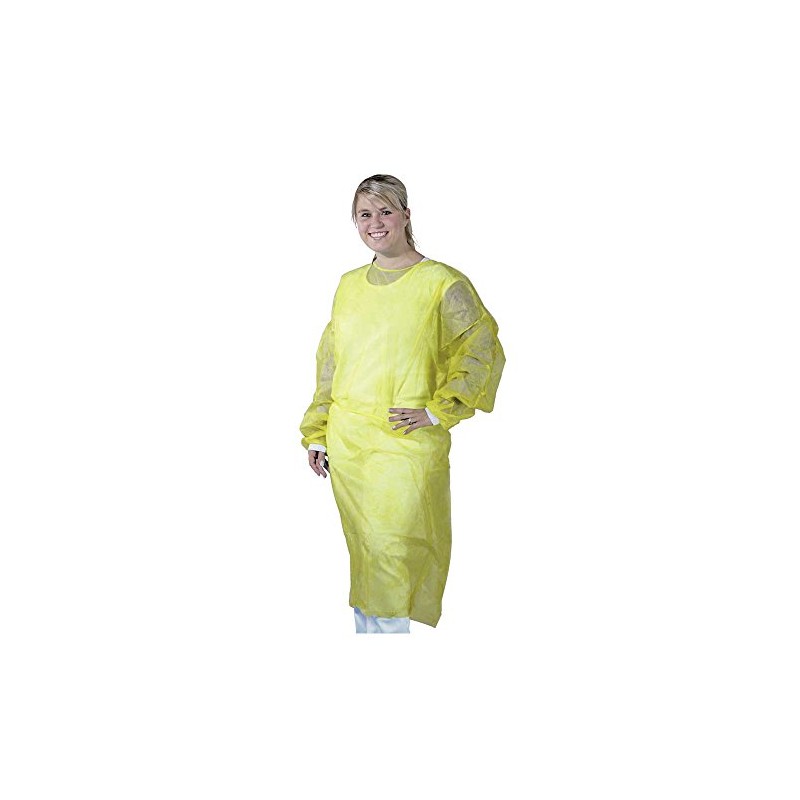 Asid Bonz Non-Woven Disposable Non Woven Disposable Gowns, Large split