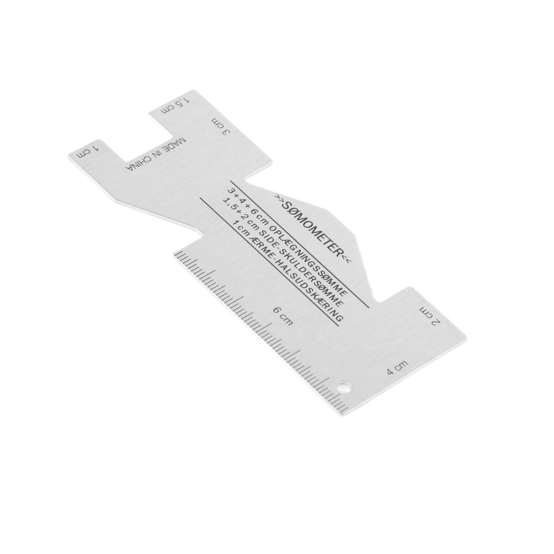 Metal Sewing Ruler Aluminium Alloy Light Flexible Portable Accurate Hand
