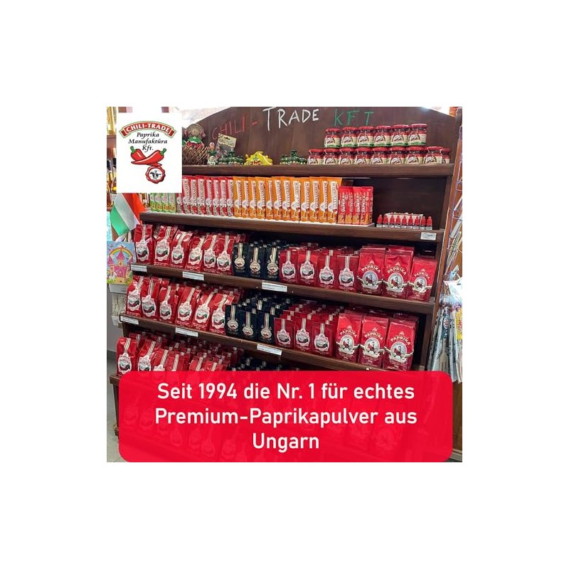 Hungarian Sweet Paprika (100g) in Strong Paper Bag, Imported from