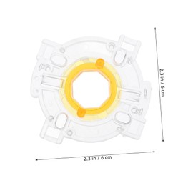 Alipis 4pcs Octagonal Joystick Restrictor Base Game Console Accessories for Joysticks Easy Installation Precision Control Compatible with Various Gaming Devices