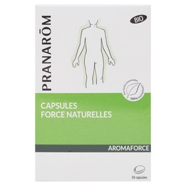 Pranalom Aroma Force Capsules, Natural Force, 30 Tablets