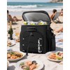 SafeDelux Lunch Bag with Combination Lock, Lunch Box for Men