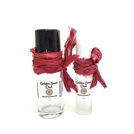 The Parfumerie Golden Sand Oud Grade A Perfume Oil Alcohol Free 10ml 1/3 oz. Bottle (White Cap10 ML Rollon)