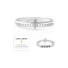 HOLINSE Cross Ring for Women, Engrave Let Go & Let