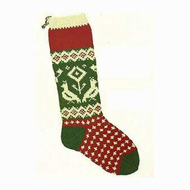 Candide Wool Yarn Christmas Stocking Knitting Kit (106 - Partridge and Pear Tree)