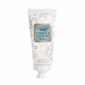 TOCCA Hand Cream, Bianca Scent, 1.4 fl oz (40 ml), Drawstring & Shopper Included, Hand Moisturizing, Gift, Handbag, Fresh Scent with Slightly Sweetness