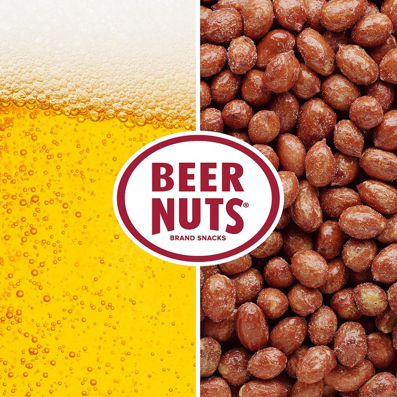 BEER NUTS Cashews | 12 oz. Can - Sweet and