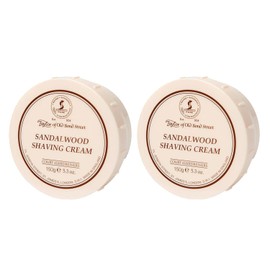 Taylor of Old Bond Street Sandalwood Shaving Cream Bowl 150g 2-Pack
