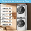 Washer and Dryer Stacking Kit: Universal Stacking Kit with Pull-Out