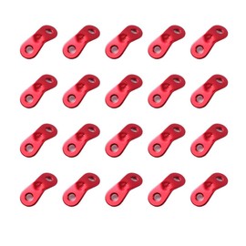 Takelablaze 20 PCS Tent Rope Tensioner, Aluminum Guyline Cord Adjuster for Tent, Ultralight Strong Guy Lines Tensioner Tent Cord Tenord tensioner Camping Accessories