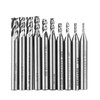 Linkstyle 10PCS 1.5-6mm HSS Drill End Mill Bits Set, 4