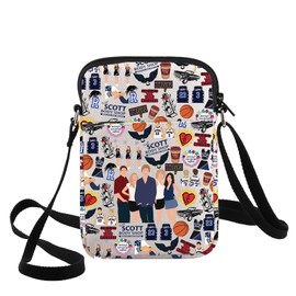 G2TUP Nathan & Lucas Scott Crossbody Bag & Peyton & Haley Fans Gift Scott Brother Basketball Shoulder Bag Nathan Merch (Scott CB)