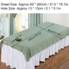 Salon Bed Sheet - 8 Color Beauty Massage Bed Sheets