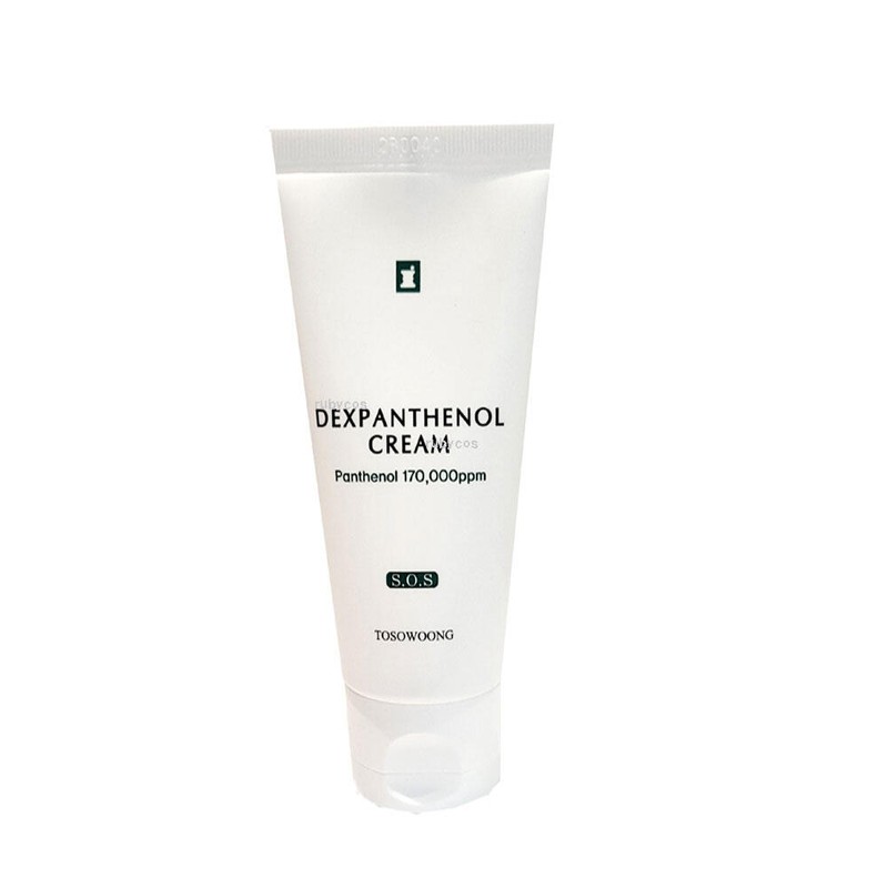 Tosowong 토소웅 덱스판테놀 크림 60ml 수분 보습 탄력 Tosowong Dexpanthenol