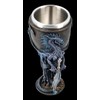 Dragon Fantasy Drinking Goblet - Stone Blade Design by Ruth