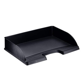 Leitz Plus Standard Landscape Letter Tray - Black