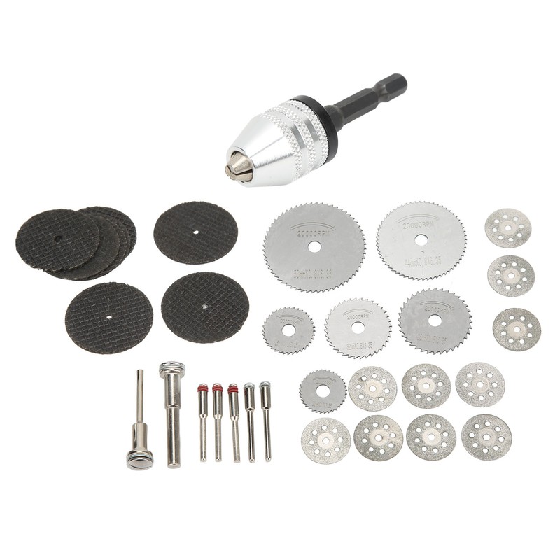 60Pcs Cutting Disc Wheel Cutter Rotary Tool Circular Saw Blade