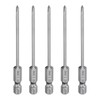 sourcing map 5pcs #0 Phillips Screwdriver Bit PH0 1/4" Hex