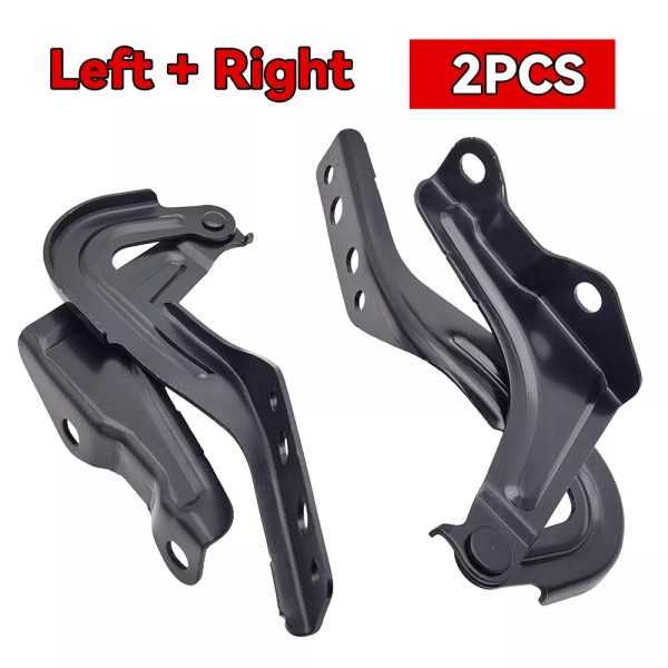 Unbranded Hood Hinges Set of 2 Driver & Passenger Side
