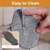 Mini Silicone Oven Mitts 4PCS(2 Pairs) - Non-Toxic Heatproof Cooking
