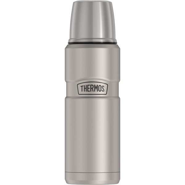 Thermos SK2000STTRI4 Stainless King 16 Ounce Compact Bottle, Stainless Steel,