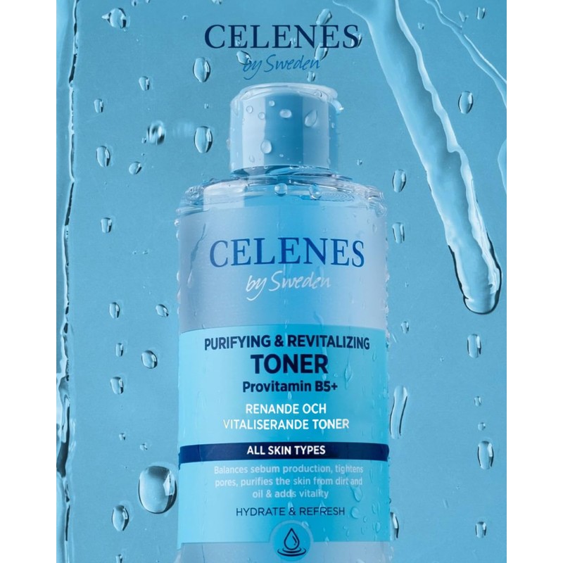 Celenes by Sweden Thermal Purifying & Revitalizing Toner, 200 ml