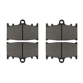 AHL Motorcycle Front Brake Pad Kit Kawasaki ZZ-R 400 ZX400 K/N 1990-1999 / ZZR1200 ZX 1200 C 2002-2005 / GPZ900R ZX 900 1990-1998 (2 Pairs Semi-Metal)