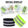 Hejo Pack of 6 Reflective Bands for Bicycle, Strong Reflective