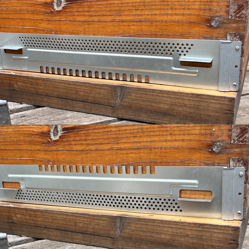 NIZEFEI Beekeeping Travel Gate 5 Pieces of Reducer Galvanized Iron