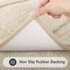 SHACOS Super Soft Small Bathroom Rugs 16x24 inch Microfiber Bath