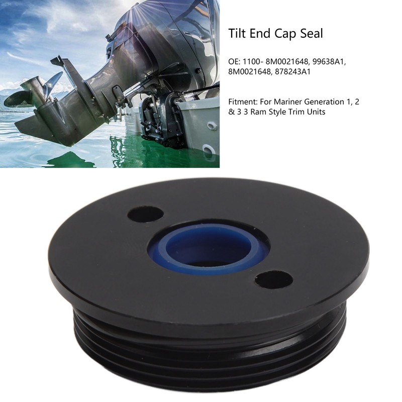 Tilt End Cap Seal 99638A1 Boat Outboard Tilt Trim End