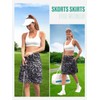 Kimmery Golf Skirts for Women Black Skirt for Women Skorts