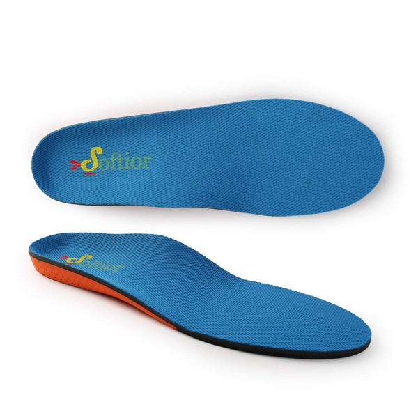 Softior Sport Full Length Orthotics Inserts Insoles with Arch Support (XS)