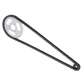 Astibym Gear Chain Set, Modified T8F Chain Sprocket Kit for Go Karts