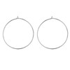 BEADNOVA 925 Sterling Silver Hoop Ear Wires Hoop Earrings Wires