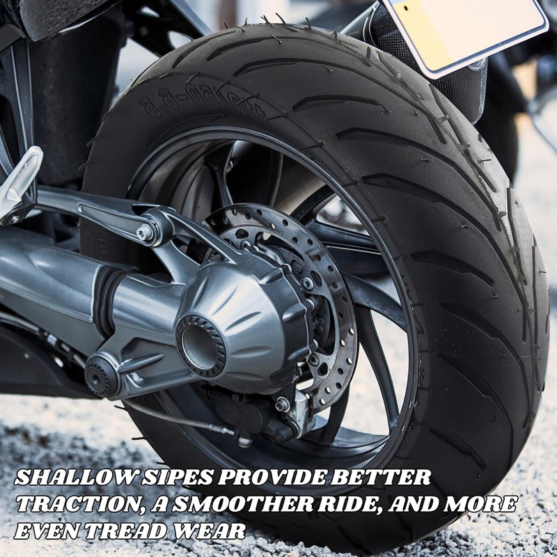 (1 Set) Universal Replacement Rear 110/50-6.5 Tire and Tube Set