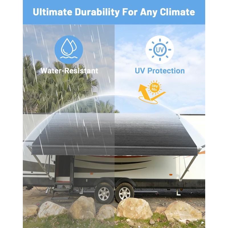 RV Awning Fabric Replacement Camper Awning Replacement for RV