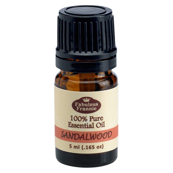 Fabulous Frannie Sandalwood Australian Essential Oil | 100% Pure, Undiluted, Natural Aromatherapy, Therapeutic Grade | 5 milliliter (1/6 ounce)
