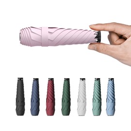 (98g - 120g Ultra Lightweight Parasol) Parasol Women's Lightweight Rain Umbrella, Portable, UV Protection, Folding Umbrella, Weight, Lightweight, Light Blocking, Heat Blocking, UV Protection, Women's,