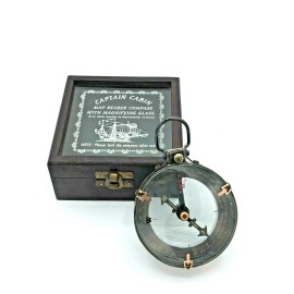 Captain's Cabin Map Reader Compass/Magnif