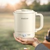 Stariver Portable Travel Kettle, 600ML Small Electric Kettle with Foldable