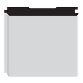 Nucasa M821-S Linear Wall Paneling Sample, Unfinished Maple, .375-Inch by 3.25-Inch by 6-Inch