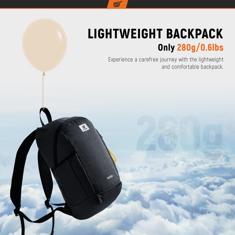 SKYSPER Backpack 20L Men's Daypack Daypack Travel Backpack for Outdoor