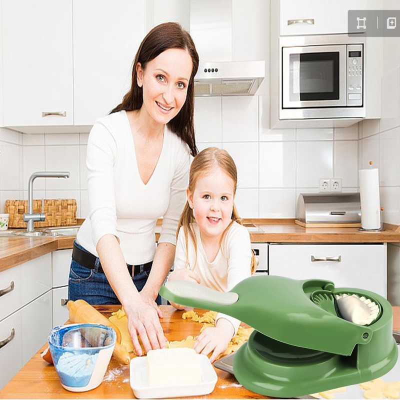 Dumpling Maker, Pelmeni Maker, 2-in-1 Dumpling Maker, Gyoza Maker, Mouth