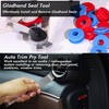 Vitonsbay 100pcs Gladhand Seals,Gladhand Silicone Grommets Gaskets with Seal Tool
