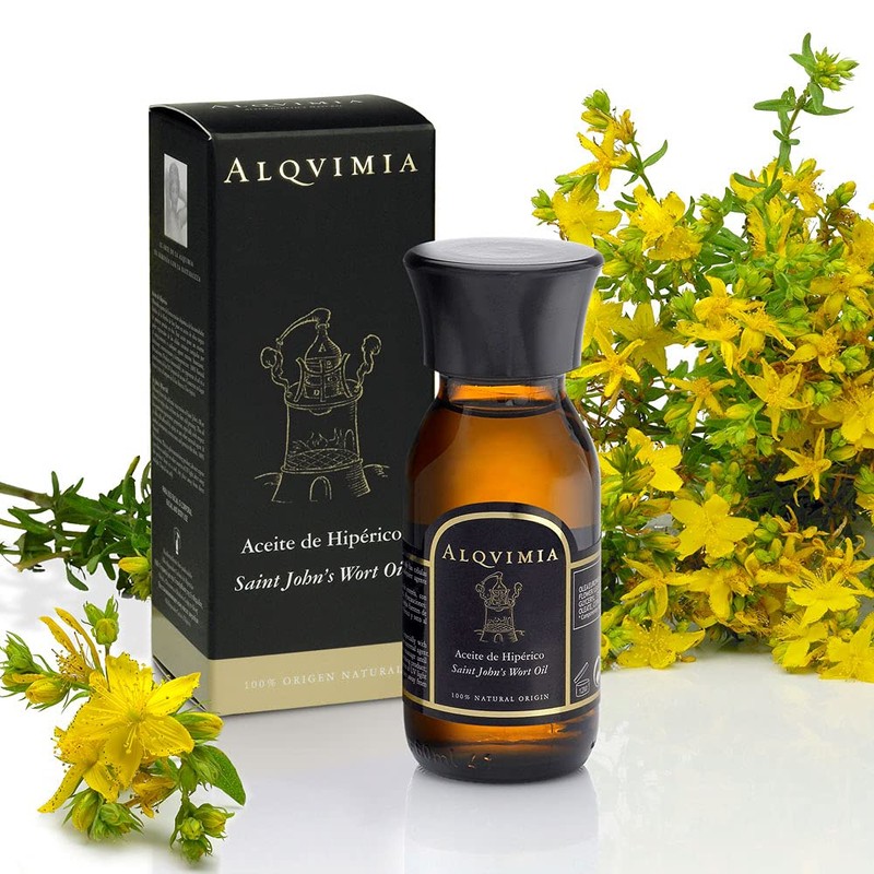 Alqvimia | Johanniskrautöl | Regenerierendes und feuchtigkeitsspendendes Körper Öl, das