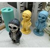 Skull Skeleten 3D Silicone Mold for Candle Epoxy Resin Plaster