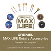 Dremel Max Life EZ545HP 1-1/2" (38.1mm) High Performance Diamond Wheel,